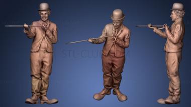 3D модель Чарли Чаплин_2 (STL)
